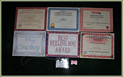 Cowboy's Certificates