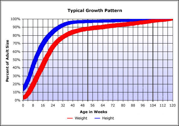 Puppy Growth Chart